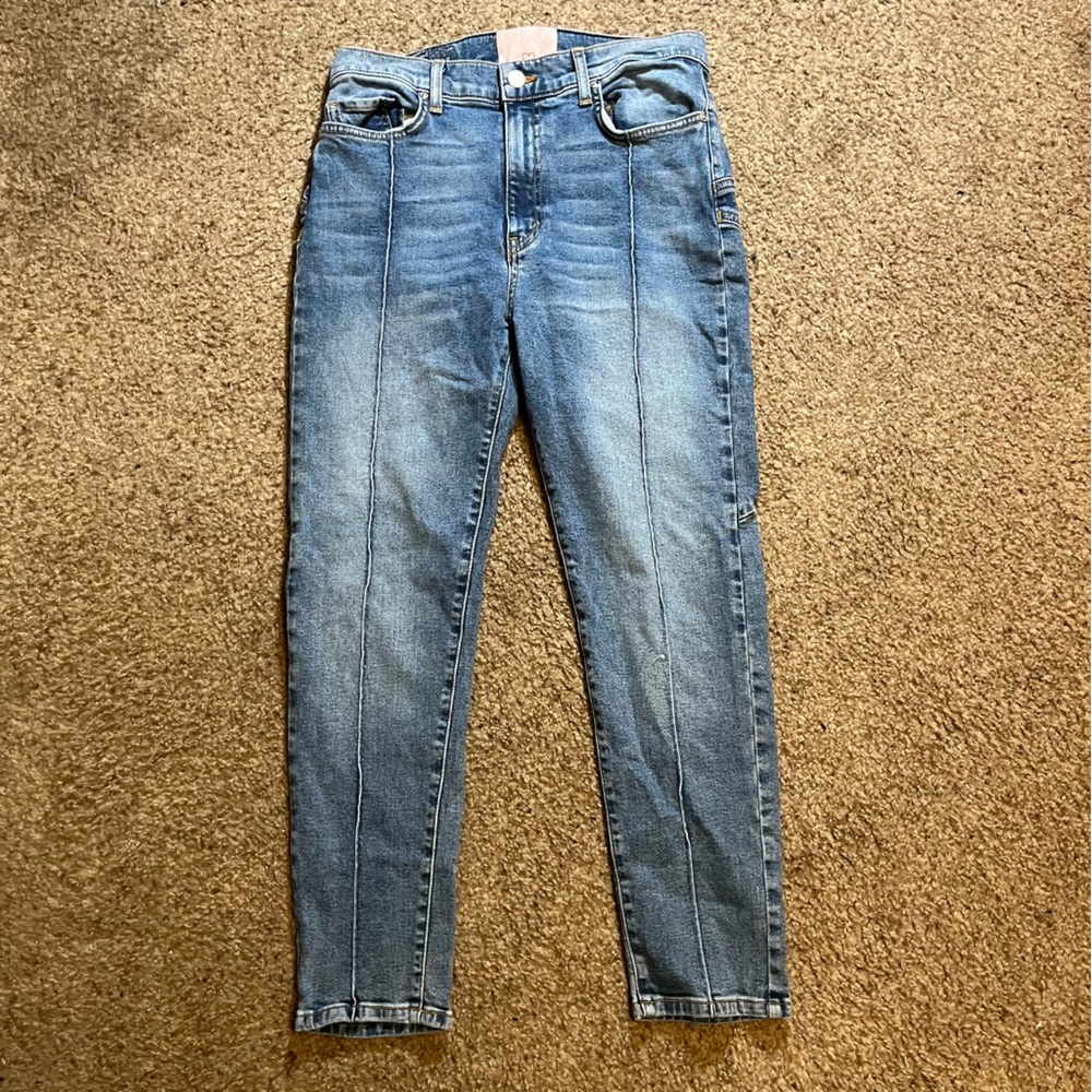 Revice Venus Skinny Jeans Star Butt Blue Size 30 - Picture 2 of 10